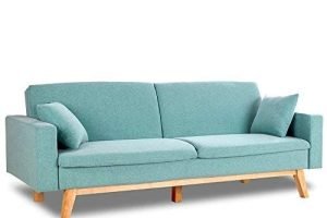 Sofa verde agua ikea