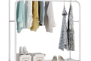 Burro para ropa blanco ikea