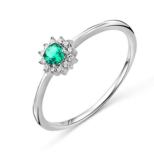 Lee más sobre el artículo Anillos con esmeraldas de oro