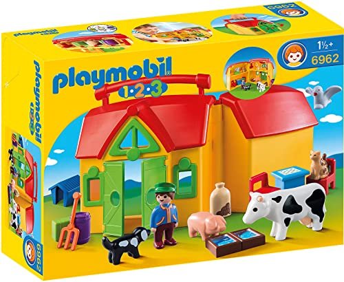 Lee más sobre el artículo Maletin granja playmobil
