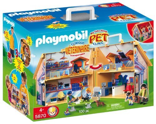 Lee más sobre el artículo Maletin clinica veterinaria playmobil