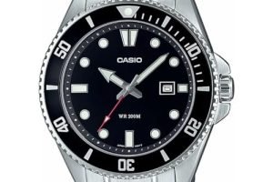 Relojes casio plateados