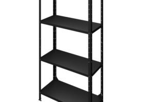 Estanteria metalica negra ikea