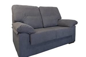 Sofa dos plazas gris ikea