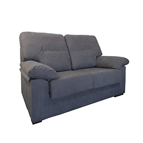 Lee más sobre el artículo Sofa dos plazas gris ikea