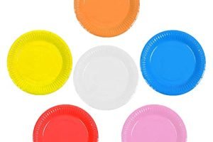 Platos carton alcampo