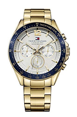 Lee más sobre el artículo Reloj tommy hilfiger dorado hombre