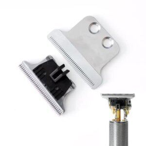 Recambio de Cuchilla T de Repuesto para Máquinas Cortapelos Vintage T9. Recambios Hoja T para Maquinillas de Afeitar. Recambio Cuchilla T de Titanio para recortadora profesional para hombre.