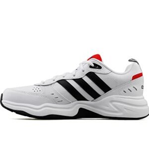 adidas Strutter, Zapatillas Hombre, FTWR White/Core Black/Active Red, 42 EU