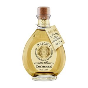 Aderezo Blanco Dolceto con Vinagre Balsámico de Modena IGP Due Vittorie 250 ml