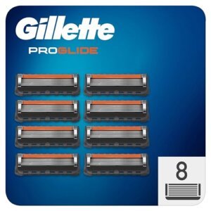 Gillette ProGlide Recambios Para Maquinillas De Afeitar Para Hombre, 8 Recambios Para Máquina De Afeitar