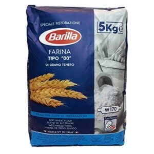 3 x Farina Barilla Tipo 00 Grano tenero harina de trigo blando, 5 kg