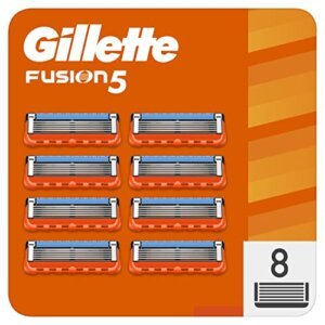 Gillette Fusion5 Recambios Para Maquinillas De Afeitar Para Hombre, 8 Recambios Para Máquina De Afeitar